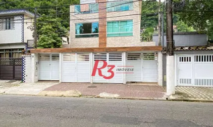 Casa com 3 dormitórios à venda, 75 m² por R$ 500.000,00 - Marapé - Santos/SP