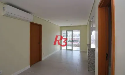 Apartamento com 1 dormitório para alugar, 65 m² por R$ 5.800,02/mês - Vila Rica - Santos/SP