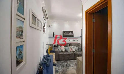 Apartamento com 3 dormitórios à venda, 115 m² por R$ 2.300.000,00 - Pompéia - Santos/SP