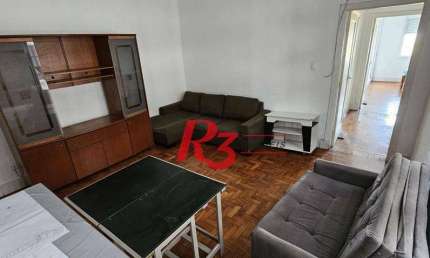 Apartamento para alugar, 100 m² por R$ 5.000,00/mês - Gonzaga - Santos/SP