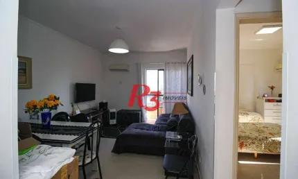 Apartamento com 1 dormitório à venda, 55 m² por R$ 460.000,00 - Ponta da Praia - Santos/SP
