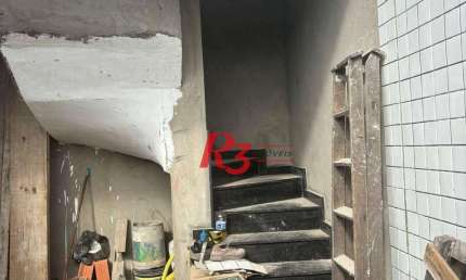 Casa com 2 dormitórios à venda, 78 m² por R$ 405.000,00 - Castelo - Santos/SP
