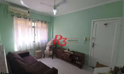 Apartamento com 1 dormitório à venda, 54 m² por R$ 300.000,00 - Centro - São Vicente/SP