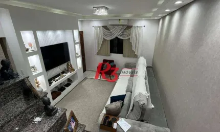 Village com 3 dormitórios à venda, 100 m² por R$ 350.000,00 - Vila Cascatinha - São Vicente/SP