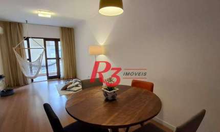 Apartamento com 2 dormitórios à venda, 81 m² por R$ 550.000,00 - Aparecida - Santos/SP