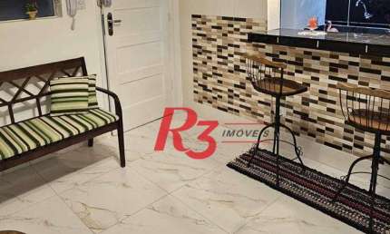 Apartamento à venda, 42 m² por R$ 400.000,00 - Gonzaga - Santos/SP