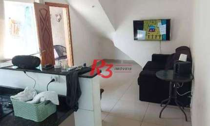 Casa com 2 dormitórios à venda, 75 m² por R$ 352.000,00 - Bom Retiro - Santos/SP