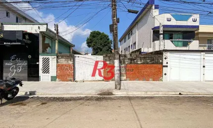 Terreno à venda, 314 m² por R$ 750.000,00 - Estuário - Santos/SP