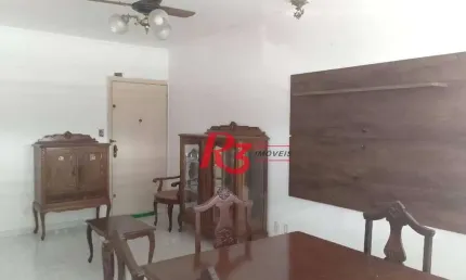 Apartamento à venda, 98 m² por r$ 550.000,00 - gonzaga - santos/sp