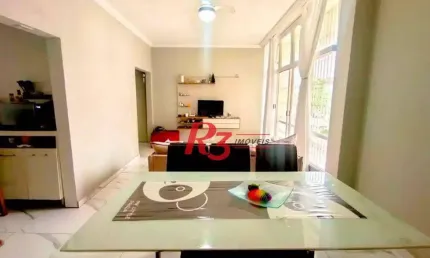 Apartamento com 2 dormitórios à venda, 88 m² por r$ 550.000,00 - itararé - são vicente/sp