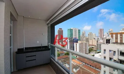 Apartamento à venda, 53 m² por R$ 720.000,00 - Boqueirão - Santos/SP