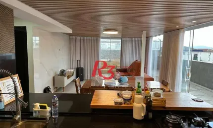 Apartamento Garden à venda, 163 m² por R$ 899.000,00 - Estuário - Santos/SP