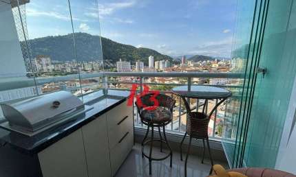 Apartamento à venda, 64 m² por R$ 650.000,00 - Marapé - Santos/SP