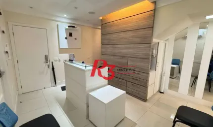 Sala, 72 m² - venda por R$ 600.000,00 ou aluguel por R$ 6.000,00/mês - Vila Matias - Santos/SP