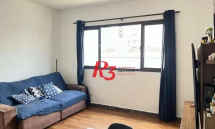 Apartamento com 3 dormitórios à venda, 110 m² por R$ 512.000,00 - Campo Grande - Santos/SP