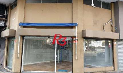 Ponto comercial para alugar na Rua Doutor Galeão Carvalhal, 63, Gonzaga, Santos