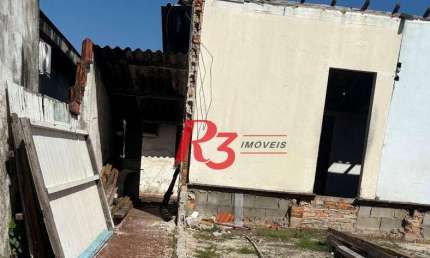 Terreno à venda, 196 m² por R$ 300.000,00 - Areia Branca - Santos/SP