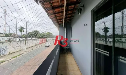 Sobrado com 3 dormitórios à venda, 120 m² por R$ 450.000,00 - Parque Bitaru - São Vicente/SP