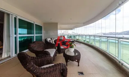 Apartamento com 4 dormitórios à venda, 475 m² por R$ 14.000.000,00 - Gonzaga - Santos/SP