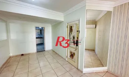 Apartamento com 2 dormitórios à venda, 102 m² por r$ 880.000,00 - pompéia - santos/sp