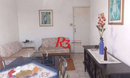 Apartamento com 1 dormitório à venda, 50 m² por R$ 330.000,00 - Embaré - Santos/SP