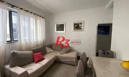 Apartamento com 2 dormitórios à venda, 86 m² por R$ 460.000,00 - Boqueirão - Santos/SP