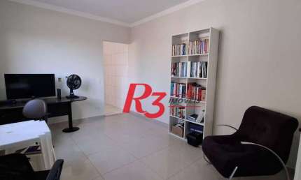 Casa  Sobreposta Alta com 3 dormitórios à venda, 95 m² por R$ 900.000 - Estuário - Santos/SP