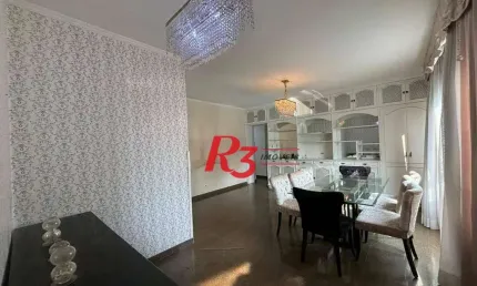 Apartamento com 3 dormitórios à venda, 123 m² por r$ 800.000,00 - pompéia - santos/sp