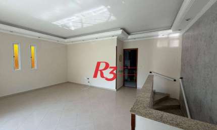 Casa com 3 dormitórios à venda, 126 m² por R$ 800.000,00 - Marapé - Santos/SP