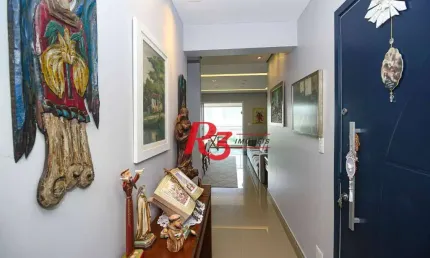 Apartamento à venda, 109 m² por R$ 1.370.000,00 - Gonzaga - Santos/SP