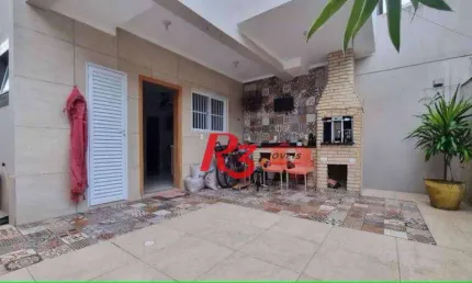 Casa com 3 dormitórios à venda, 150 m² por R$ 1.272.000,00 - Marapé - Santos/SP