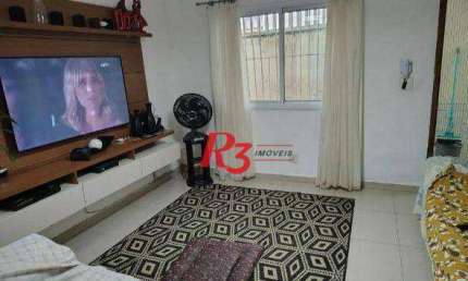 Casa com 3 dormitórios à venda, 121 m² por R$ 590.000,00 - São Jorge - Santos/SP