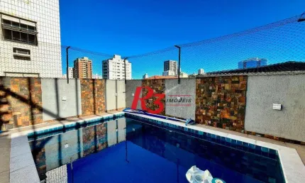 Casa com 4 dormitórios à venda, 225 m² por R$ 1.390.000,00 - Aparecida - Santos/SP