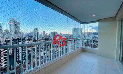 Apartamento com 3 dormitórios para alugar, 111 m² por R$ 5.900,00/mês - Encruzilhada - Santos/SP