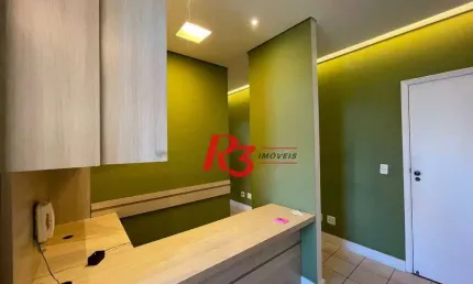 Sala para alugar, 60 m² por R$ 3.200,00/mês - Boqueirão - Santos/SP