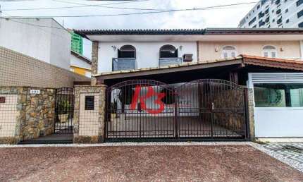 Casa com 4 dormitórios à venda, 255 m² por R$ 2.450.000,00 - Ponta da Praia - Santos/SP
