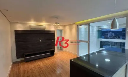 Apartamento com 2 dormitórios à venda, 77 m² por R$ 1.172.000,00 - Ponta da Praia - Santos/SP