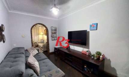 Sobrado com 3 dormitórios à venda, 180 m² por R$ 800.000,00 - Campo Grande - Santos/SP