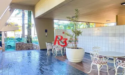 Apartamento com 2 dormitórios à venda, 110 m² por R$ 1.049.000,00 - Aparecida - Santos/SP