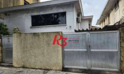 Sobrado com 3 dormitórios à venda, 330 m² por R$ 3.300.000,00 - Aparecida - Santos/SP