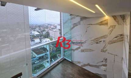 Apartamento à venda, 59 m² por R$ 556.000,00 - Vila Matias - Santos/SP