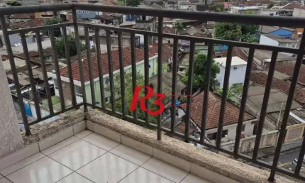 Apartamento à venda, 57 m² por R$ 340.000,00 - Areia Branca - Santos/SP