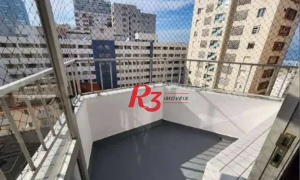 Apartamento à venda, 84 m² por r$ 770.000,00 - gonzaga - santos/sp