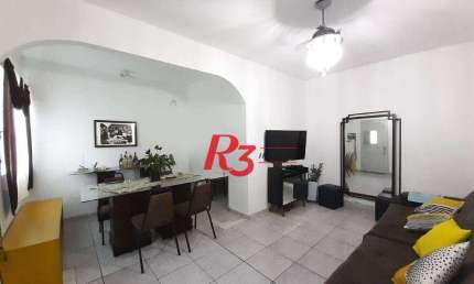 Apartamento com 2 dormitórios à venda, 69 m² por R$ 360.000,00 - Campo Grande - Santos/SP