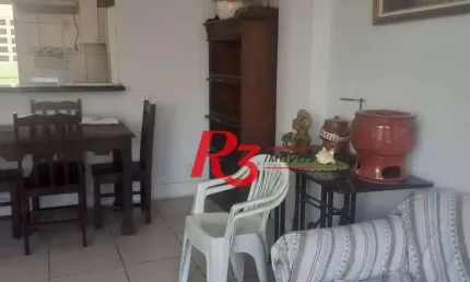 Apartamento com 3 quartos à venda na avenida vicente de carvalho, 6, gonzaga, santos, 74 m2 por r$ 855.000