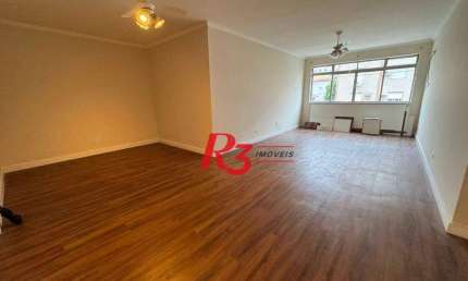 Apartamento com 2 dormitórios à venda, 124 m² por R$ 690.000,00 - Aparecida - Santos/SP