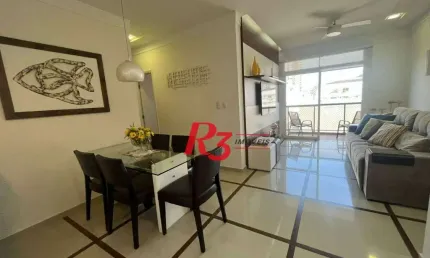 Apartamento à venda, 80 m² por R$ 490.000,00 - Balneário Cidade Atlântica - Guarujá/SP
