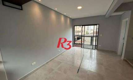 Village com 2 dormitórios para alugar, 116 m² por R$ 5.000,02/mês - Marapé - Santos/SP