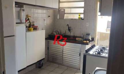 Apartamento com 2 dormitórios à venda, 70 m² por R$ 373.000,00 - Vila Matias - Santos/SP