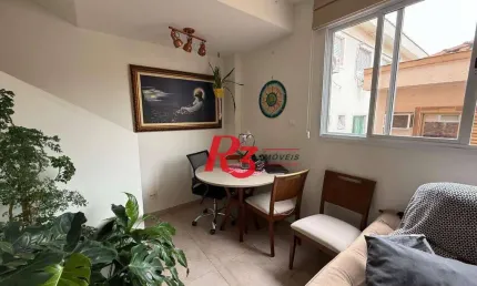 Village à venda, 104 m² por r$ 540.000,00 - vila mathias - santos/sp